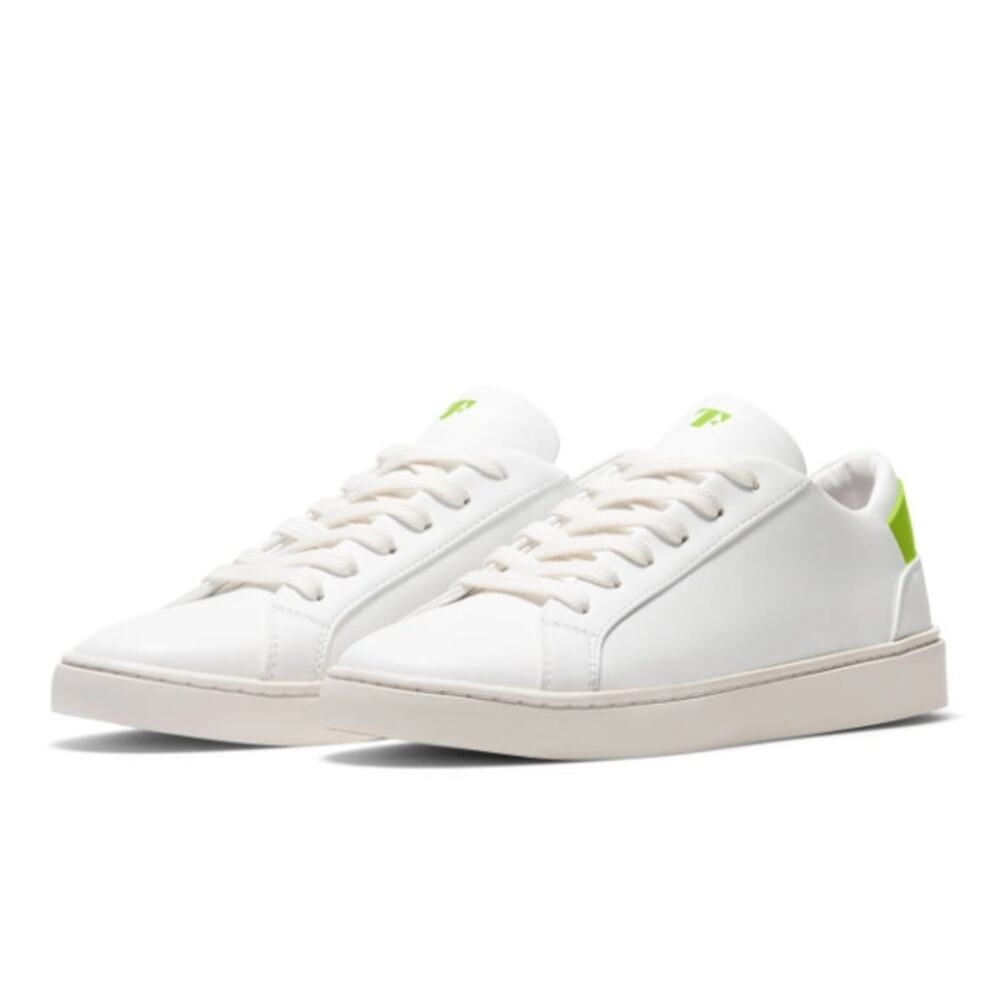 Thousand Fell Mens Lace Up Sneakers US 10 EU 43 White NIB